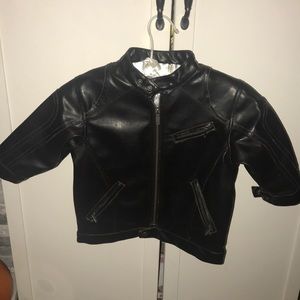 Kenneth Kole Leather (like) Jacket size 3t